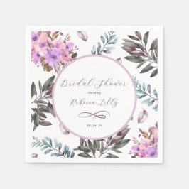 Servilleta De Papel Elegante Papel Floral