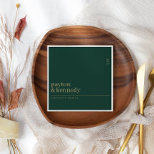 Elegante Personalizado Con Recepción De Boda De No