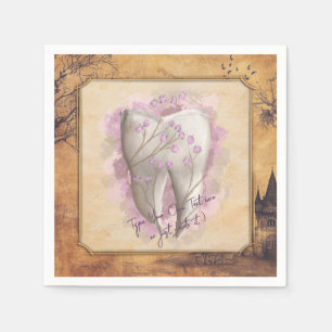 Servilleta De Papel Elegante regalo odontológico antiguo de moda
