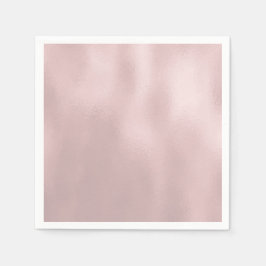 Servilleta De Papel Elegante Rosa de lujo de oro de la textura de vidr