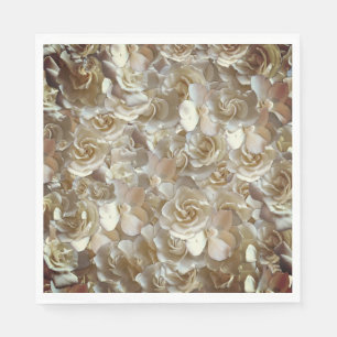 Servilleta De Papel Elegante Rosa floral Petal
