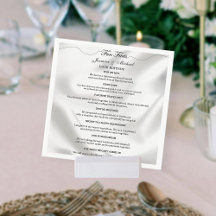 Elegante simple Boda de Moda de datos de diversión