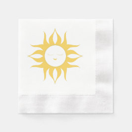 Servilleta De Papel Elegante Sun Design Paper Napkin