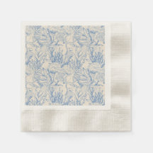 Elegante toile azul oceánico
