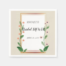 Servilleta De Papel Elegante y clásico sofisticado