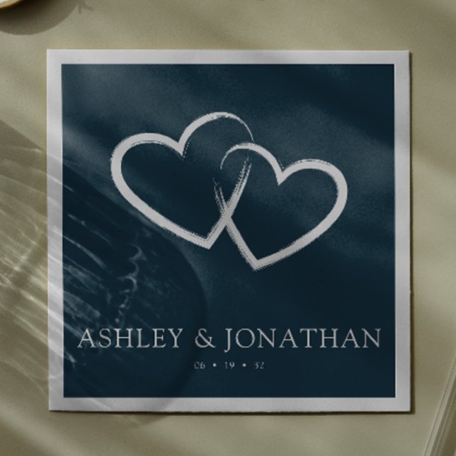 Servilleta De Papel Elegante y moderno Elementos sencillos Boda Cóctel (Subido por el creador)