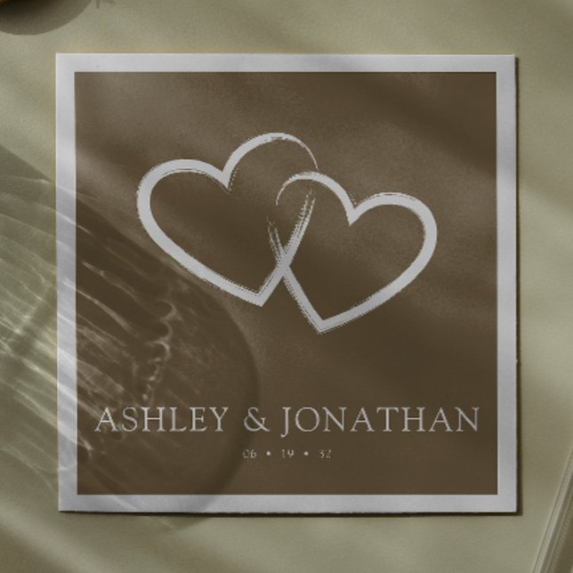 Servilleta De Papel Elegante y moderno Elementos sencillos Boda Cóctel (Subido por el creador)