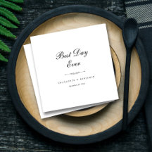 Elegante y personalizado Boda del 'Mejor Día de la