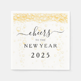 Servilleta De Papel Elegantes burbujas de Fizz celebran víspera de Año