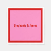 Elegantes colores de bricolaje rosado #3 rojo