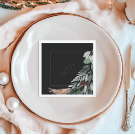 Servilleta De Papel Elegantes Navidades Minimalistas Fiesta Papel