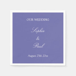 Servilleta De Papel Elegantes toallas Boda Lavender