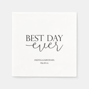 Servilleta De Papel Elegantes toallas Bodas modernas con T personaliza
