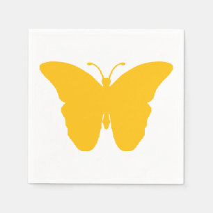 Servilleta De Papel Elegantes toallas de diseño de mariposa