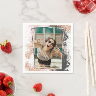 Servilleta De Papel Elegantes toallas de la Fiesta de Graduación de Or