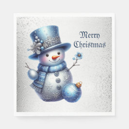 Servilleta De Papel Elegantes vacaciones de invierno para Navidades de