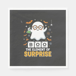 Servilleta De Papel Elemento de sorpresa de fantasma del diseño de Hal