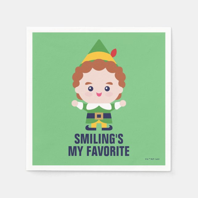 Servilleta De Papel Elf the Movie | Buda Cuta (Anverso)