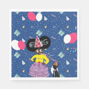 Servilleta De Papel Ella B. Jenkins fiesta napkin blue