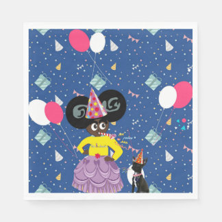 Servilleta De Papel Ella B. Jenkins fiesta napkin blue