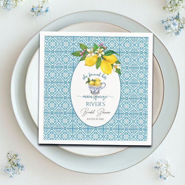 Servilleta De Papel Ella Encontró Su Despedida de Soltera Bridal Showe (Subido por el creador)