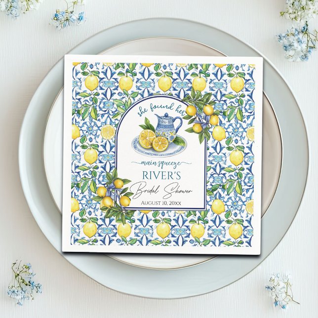 Servilleta De Papel Ella Encontró su Fiesta de Despedida de Soltera (Subido por el creador)