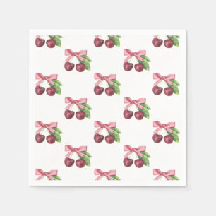 Servilleta De Papel Ella es la cereza del pastel baby shower 