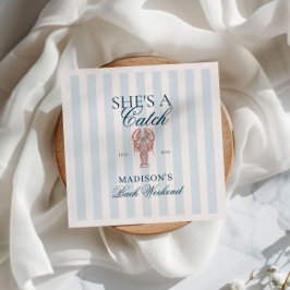 Servilleta De Papel Ella es una captura Soltera Langosta