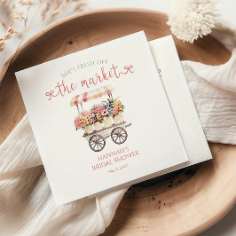 Servilleta De Papel Ella está recién salida del mercado Despedida de s