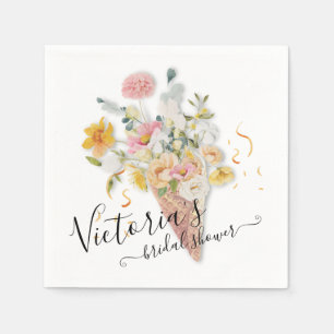 Servilleta De Papel Ella ha sido arrasada Invitación de Desayuno de So