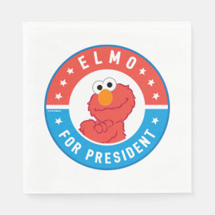 Servilleta De Papel Elmo por la insignia del presidente