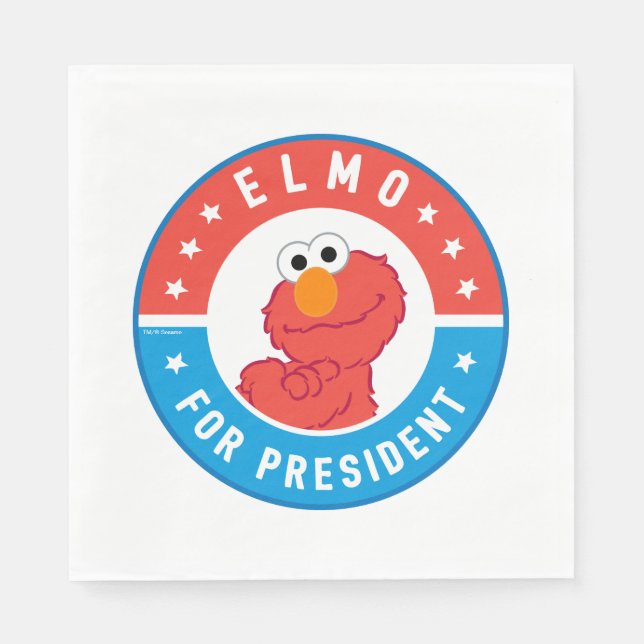 Servilleta De Papel Elmo por la insignia del presidente (Anverso)