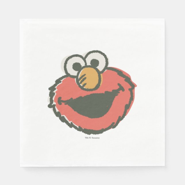 Servilleta De Papel Elmo Retro (Anverso)