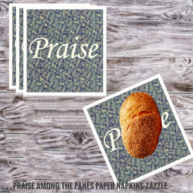 Servilleta De Papel Elogios entre los panes (Subido por el creador)