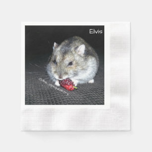 Servilleta De Papel Elvis y la mora