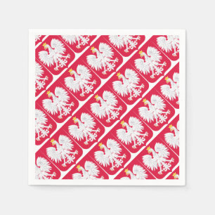 Servilleta De Papel Emblema polaco - Escudo de Polonia - Polska Herb P