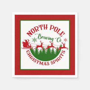 Servilleta De Papel Empresa de elaboración de polo norte festivo