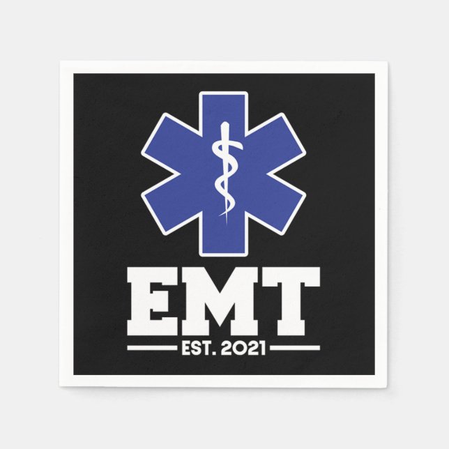Servilleta De Papel Emt Emt Est 2021 Student Graduation (Anverso)