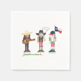 Servilleta De Papel "En algún lugar de Texas", petardos de Texas