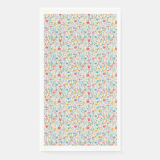 Servilleta De Papel En el arte floral, la imperfección es la perfecció (Anverso)