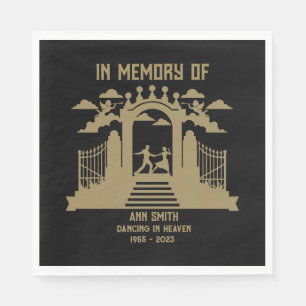 Servilleta De Papel En el funeral de los bailarines de memoria