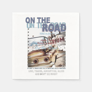 Servilleta De Papel En el Viaje Por Carretera