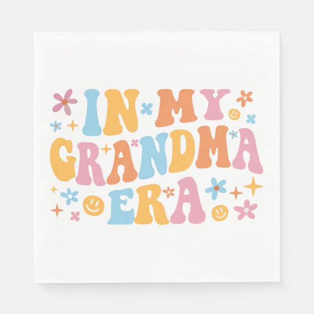 Servilleta De Papel En la era de mi abuela (Anverso)