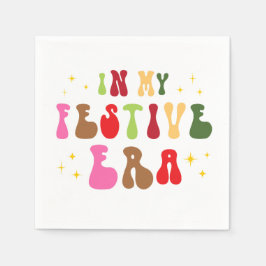 Servilleta De Papel En mi época festiva Navidades de moda