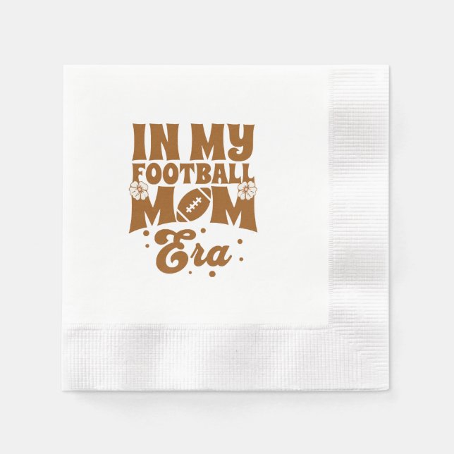Servilleta De Papel En Mi Era de Mamá de Fútbol (Anverso)