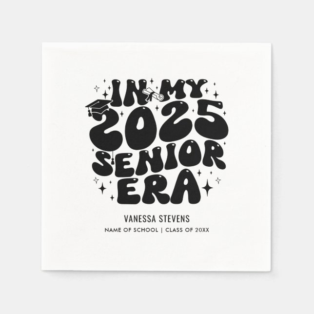 Servilleta De Papel En Mi Era Senior De 2025 (Anverso)