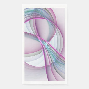 Servilleta De Papel En Movimiento, Moderno Arte Fractal Abstracto Colo