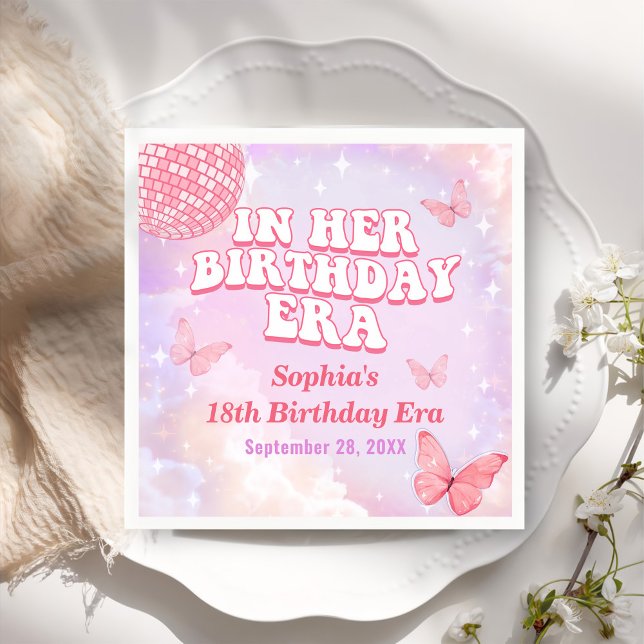 Servilleta De Papel En su fiesta de cumpleaños (Subido por el creador)