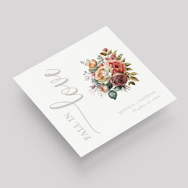 Servilleta De Papel Enamorada de este Boda de Personalizable