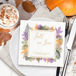 Servilleta De Papel Enamorarse Hojas de Octubre Colorido Follaje